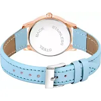 HRV Queen Dial Pink Leather Strap Watch For Girls-thumb3