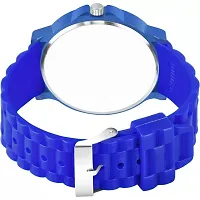 Stylish Blue Metal Analog Watches For Men-thumb2