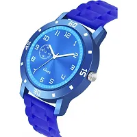 Stylish Blue Metal Analog Watches For Men-thumb2