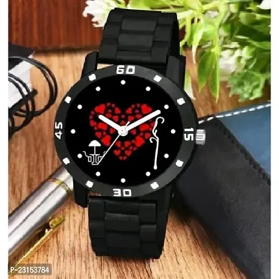 Stylish Black Metal Analog Watches For Men