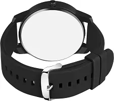 Medboo RR Dial Black Cash Smart Pu Belt Men And Boys Watch-thumb3