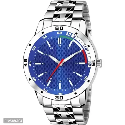 Medboo Tri Blue Dial Metal Men and Boys Watch-thumb2