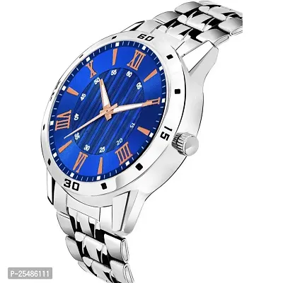 Medboo Copper Roman Blue Dial Metal Men and Boys Watch-thumb3