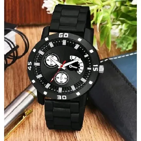 Stylish Men Metal Analog Watch