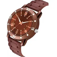 Stylish Brown Metal Analog Watches For Men-thumb2