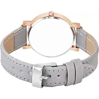 Medboo Meena Dial Rz Cash Grey Leather Analog Women and Girls Watch-thumb3