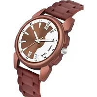 Stylish Brown Metal Analog Watches For Men-thumb2