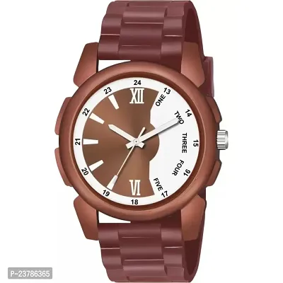 JMV Kacho Brown WB Dial Men Pu Watch-thumb2