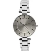 Medboo Silver Dial Silver Metal BD Belt New Women Watch-thumb1