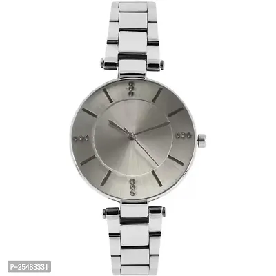 Medboo Silver Dial Silver Metal BD Belt New Women Watch-thumb2