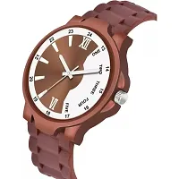 Stylish Brown Metal Analog Watches For Men-thumb2