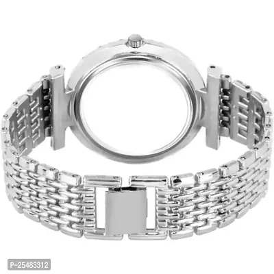 Medboo Silver Vel Silver BD BD Analog Girls and Women Watch-thumb4