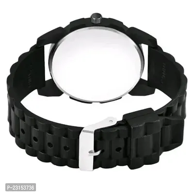 Stylish Black Metal Analog Watches For Men-thumb4