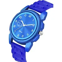 Stylish Blue Metal Analog Watches For Men-thumb2