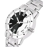 Medboo BR Metal and Kadu Silver Men And Boys Watch-thumb1