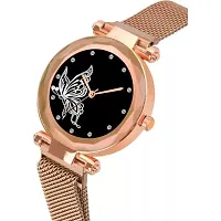 Medboo Rose Cash Megnet Rose Analog Women and Girls Watch-thumb2