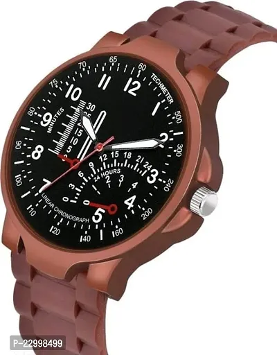Curren Luxury new pu strap Quartz Chronograph Analogue Dark Black Men Casual Wrist Watch-thumb2