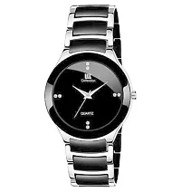 Stylish Luxury Look Round Shaped Analog Watch - For Men New Designer Collection silver Black Analog Analog Watch - For Men-thumb1