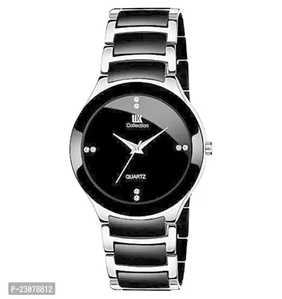 Stylish Luxury Look Round Shaped Analog Watch - For Men New Designer Collection silver Black Analog Analog Watch - For Men-thumb2