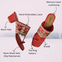 Classy Embroidered Sandal for Women-thumb1