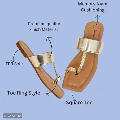 Classy Solid Sandal for Women-thumb4