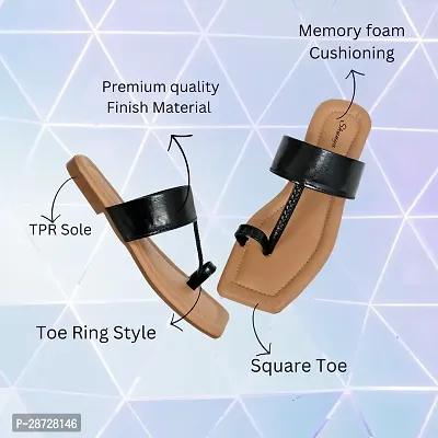 Classy Solid Sandal for Women-thumb4