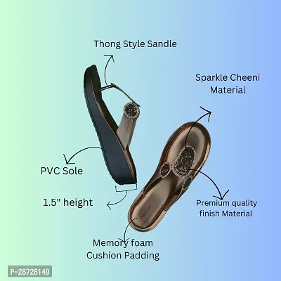 Classy Solid Sandal for Women-thumb4