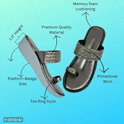 Classy Solid Sandal for Women-thumb2