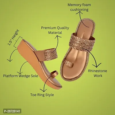 Classy Solid Sandal for Women-thumb2
