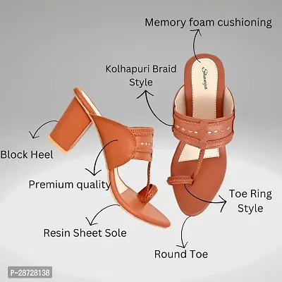 Classy Solid Sandal for Women-thumb3