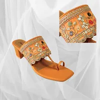 Classy Embroidered Sandal for Women-thumb2