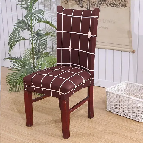 Polyester Dining Chair Cover Protector Seat Slipcover