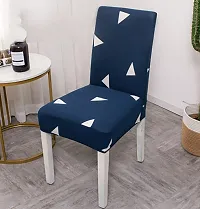 Designer Polyester Spandex Stretch Removable Washable Elastic Chair Slipcover-thumb1