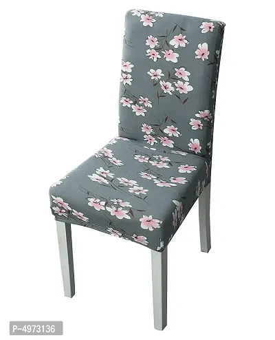 Designer Polyester Spandex Stretch Removable Washable Elastic Chair Slipcover-thumb2
