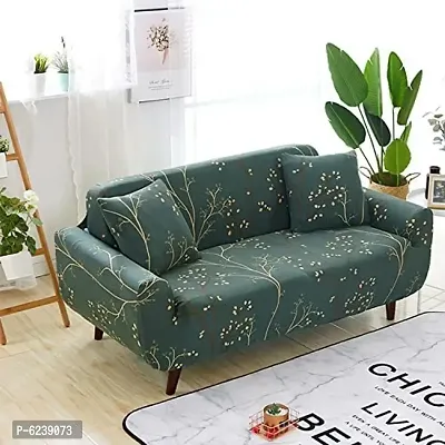 Polyester Sofa Cover (Multicolour Pack Of 1)-thumb2