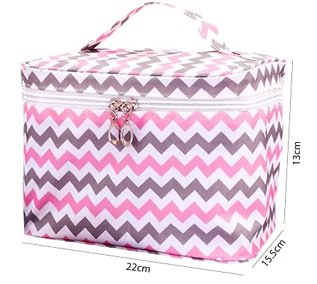 Large Capacity Travel Cosmetic Bag - Portable Makeup Bags for