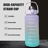Cute Plastic Multicoloured Water Bottle For Kids-thumb3