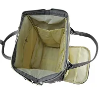 Designer Grey Baby Diaper Bag Maternity Backpack-thumb2