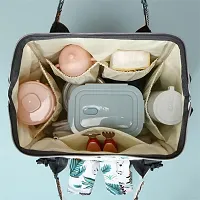 Designer White Animal Baby Diaper Bag Maternity Backpack-thumb1