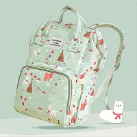 Designer Sheep Printed Baby Diaper Bag Maternity Backpack-thumb3