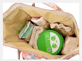 Designer Pink Fox Baby Diaper Bag Maternity Backpack-thumb3