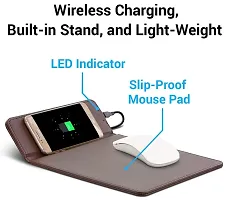 House of Quirk Wireless Charging Mouse Pad Wireless Fast Charging Pad Station Mat 5 W for Galaxy Note 8 S8 S8 Plus S7 Edge S7 S6 Edge Plus Note 5,Standard Charge - AC Adapter Not Included-thumb4
