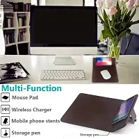 House of Quirk Wireless Charging Mouse Pad Wireless Fast Charging Pad Station Mat 5 W for Galaxy Note 8 S8 S8 Plus S7 Edge S7 S6 Edge Plus Note 5,Standard Charge - AC Adapter Not Included-thumb3