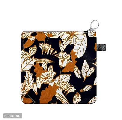 Stylish Sanitary Napkin Menstrual Pad Bag with Zipper-thumb0