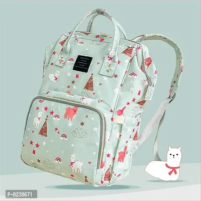 House of Quirk Baby Diaper Bag Maternity Backpack (Sheep Printed)-thumb5