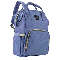 House of Quirk Baby Diaper Bag Maternity Backpack (Purple)-thumb1