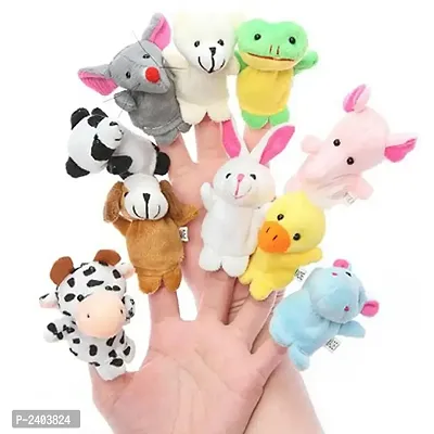 House of Quirk Animal Finger Puppets - set of10-thumb1