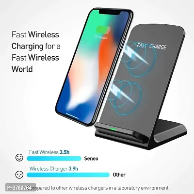 Certified Wireless PowerPort 5 Stand Charger Dock Compatible with iPhone XS/Max/XR/X / 8/8 Plus, Samsung Galaxy S9/+/S8/+/S7/Note 8-thumb2