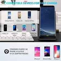 Certified Wireless PowerPort 5 Stand Charger Dock Compatible with iPhone XS/Max/XR/X / 8/8 Plus, Samsung Galaxy S9/+/S8/+/S7/Note 8-thumb4