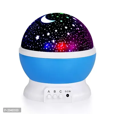 Night Light Lamps for Bedroom Romantic 360 Degree Rotating Star Projector Lights Color Changing LED
